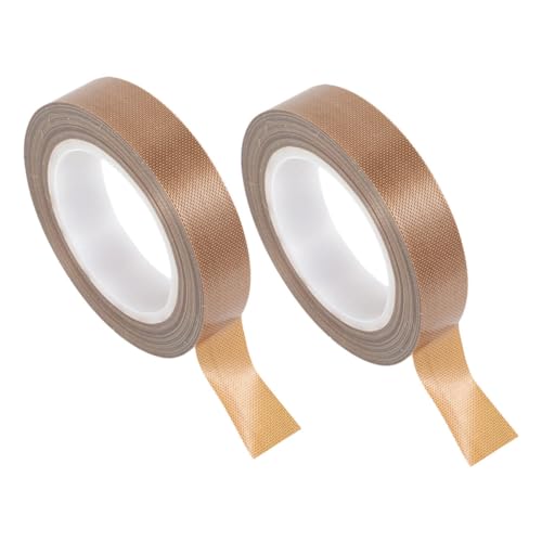 HEALEEP 2 Rollen Ptfe Klebeband Hitzebeständig Antihaftend für Vakuumierer Handversiegelung Hochtemperaturisolierung Dicke für Elektrische Haushaltsanwendungen von HEALEEP