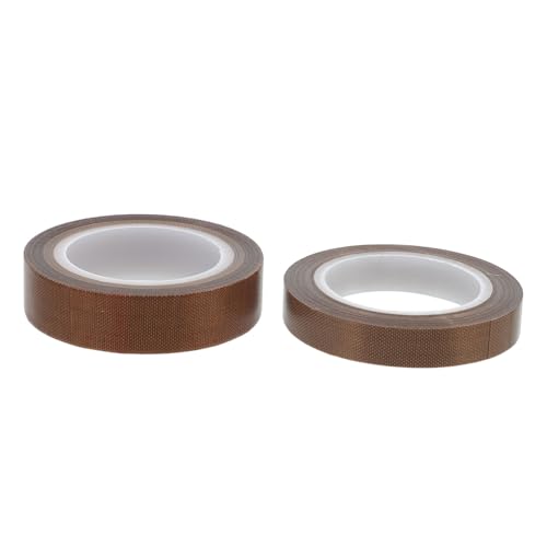 HEALEEP 2 Rollen Ptfe Klebeband Hitzebeständig Verschleißfest Stark Haftend Isolierend Ersatzband für Vakuumiergeräte Vielseitig Einsetzbar für Haushalt und Industrie HEALEEP 2 Rollen Ptfe Klebeband Hitzebeständig Verschleißfest Stark Haftend Isolierend Ersatzband für Vakuumiergeräte Vielseitig Einsetzbar für Haushalt und Industrie von HEALEEP