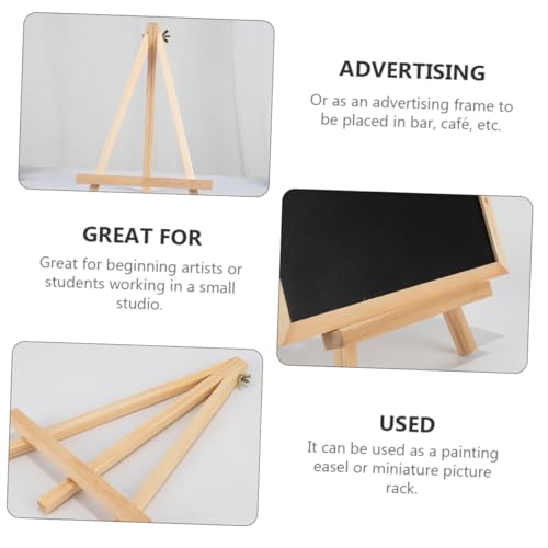 HEALEEP 2 Stück Mini Staffelei Holz Tischstaffelei Mini Easel Frame Stabiler Holzständer für Kleine Leinwände Fotos Bildhalter Dekoration Malerei Basteln HEALEEP 2 Stück Mini Staffelei Holz Tischstaffelei Mini Easel Frame Stabiler Holzständer für Kleine Leinwände Fotos Bildhalter Dekoration Malerei Basteln von HEALEEP