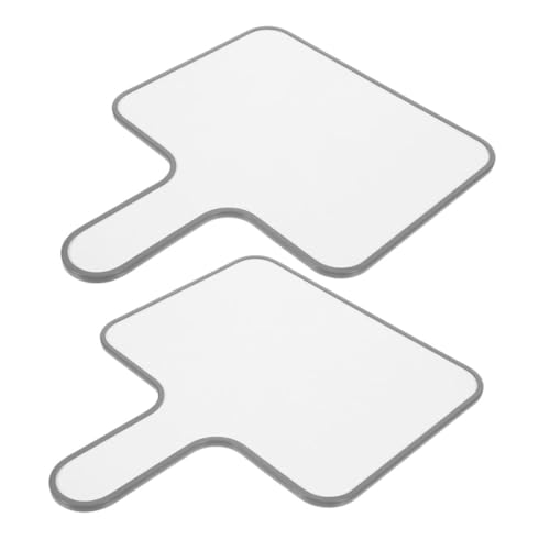 HEALEEP 2 Stück Zwei Handheld Whiteboard Abwischbare Antworttafel für Unterricht Doppelseitige Schreibtafel für Spiele und Interaktion Robustes Scoreboard Kit HEALEEP 2 Stück Zwei Handheld Whiteboard Abwischbare Antworttafel für Unterricht Doppelseitige Schreibtafel für Spiele und Interaktion Robustes Scoreboard Kit von HEALEEP