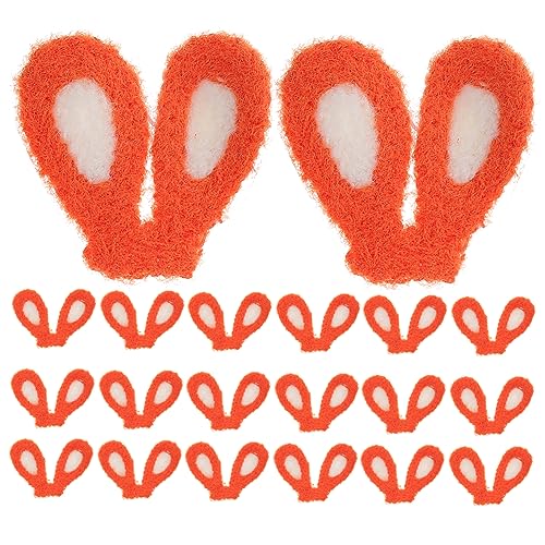 HEALEEP 20 Stück Teiliges DIY Hasenohren Haarschmuck aus Weichem Plüschstoff für Kreative Haarspangen und Bastelprojekte Geeignet für Frauen und Freizeitgestaltung HEALEEP 20 Stück Teiliges DIY Hasenohren Haarschmuck aus Weichem Plüschstoff für Kreative Haarspangen und Bastelprojekte Geeignet für Frauen und Freizeitgestaltung von HEALEEP