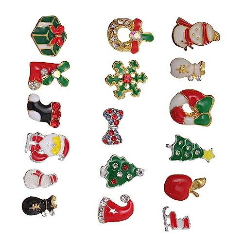 HEALEEP 20 Stück Weihnachts Nagelaufkleber Nägel Edelsteine Weihnachts Nagelkunst Strass Weihnachts Nagel Charms Weihnachts 3D Nagel Patch Strass Nagelkunst Zubehör Nagel HEALEEP 20 Stück Weihnachts Nagelaufkleber Nägel Edelsteine Weihnachts Nagelkunst Strass Weihnachts Nagel Charms Weihnachts 3D Nagel Patch Strass Nagelkunst Zubehör Nagel von HEALEEP