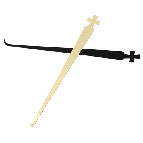 HEALEEP 2Stücke Kerzendocht Halter Kerzenzubehör zum Sicheren Löschen von Duftkerzen Langlebige Haken mit Elegantem Design für Aromatische Kerzenpflege HEALEEP 2Stücke Kerzendocht Halter Kerzenzubehör zum Sicheren Löschen von Duftkerzen Langlebige Haken mit Elegantem Design für Aromatische Kerzenpflege von HEALEEP