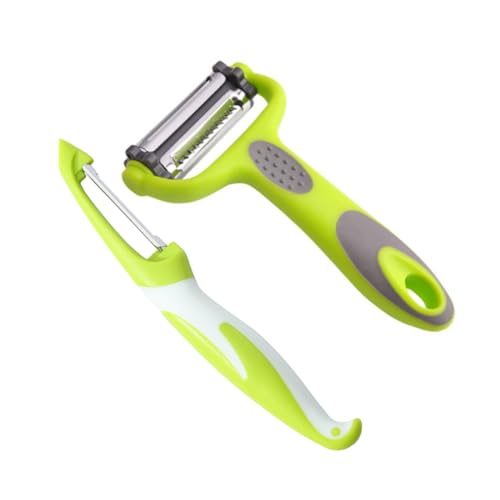 HEALEEP 2Stücke Teiliges Gemüseschäler Ergonomischer und Kartoffelschäler für Einfache Handhabung für Zuhause und Gastronomie HEALEEP 2Stücke Teiliges Gemüseschäler Ergonomischer und Kartoffelschäler für Einfache Handhabung für Zuhause und Gastronomie von HEALEEP