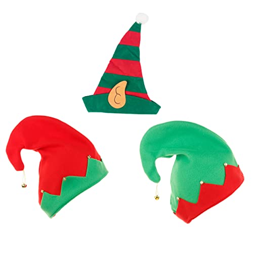 HEALEEP 3 Stück Weihnachtsmannmütze Lustige Weihnachtsmütze Hüte Weihnachten Kindermütze Weihnachtsmütze Party Erwachsene Weihnachtskopfbedeckung Weihnachtsmütze HEALEEP 3 Stück Weihnachtsmannmütze Lustige Weihnachtsmütze Hüte Weihnachten Kindermütze Weihnachtsmütze Party Erwachsene Weihnachtskopfbedeckung Weihnachtsmütze von HEALEEP