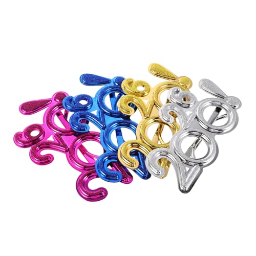 HEALEEP 4 Stück Teiliges Neujahrspartysortiment Zahlenbrille aus Leichtem Kunststoff Auffällige Bunte Partybrille für Silvester Dekorationen Foto Requisiten und Festliche Familienfeiern von HEALEEP