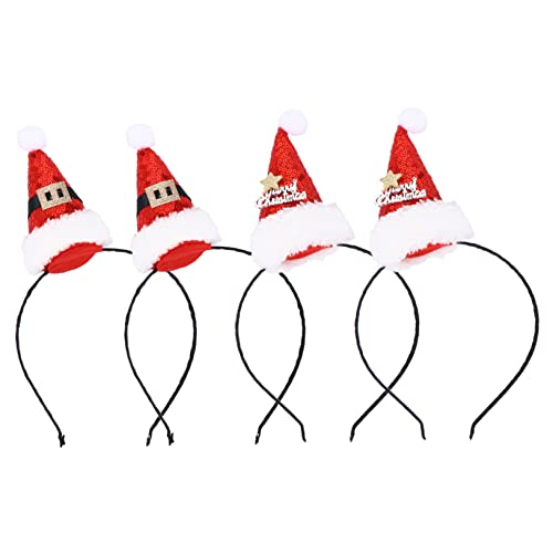 HEALEEP 4 Stück Weihnachtliche Haarreifen Teiliges Xmas Party Kopfschmuck für Erwachsene und Süßes und Modisches Design für Weihnachtsfeiern und Festliche Anlässe HEALEEP 4 Stück Weihnachtliche Haarreifen Teiliges Xmas Party Kopfschmuck für Erwachsene und Süßes und Modisches Design für Weihnachtsfeiern und Festliche Anlässe von HEALEEP