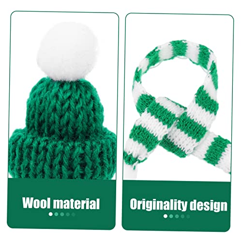 HEALEEP 5 Sets Wollmützen Und Schal Set Dekorationen Für Weihnachten Für Partyhüte Abdeckungen Weihnachtsweinflaschenschal Weihnachtsschmuck Zarter Flaschenschal Garn HEALEEP 5 Sets Wollmützen Und Schal Set Dekorationen Für Weihnachten Für Partyhüte Abdeckungen Weihnachtsweinflaschenschal Weihnachtsschmuck Zarter Flaschenschal Garn von HEALEEP