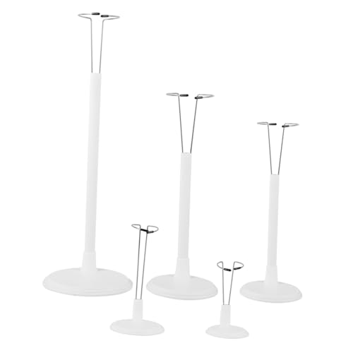 HEALEEP 5 Stück Stützrahmen Für Puppen Figur Hoch Unterstützung Stütze Für Puppenständer Steht Verstellbarer Puppenbestand Puppeninhaber Stehen Spielzeugständer Puppengestell Weiß Pvc HEALEEP 5 Stück Stützrahmen Für Puppen Figur Hoch Unterstützung Stütze Für Puppenständer Steht Verstellbarer Puppenbestand Puppeninhaber Stehen Spielzeugständer Puppengestell Weiß Pvc von HEALEEP