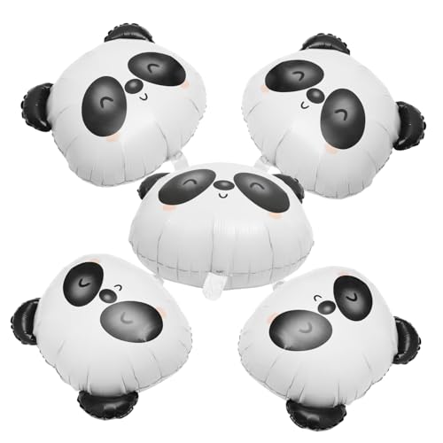 HEALEEP 5 Stück Teiliges Panda folienballon Leichtem Aluminiumfilm mit Realistischen Farben Niedlichem Design Einfachem Aufblasen und Dekorativ für Geburtstagsparty und Tiermottoparty HEALEEP 5 Stück Teiliges Panda folienballon Leichtem Aluminiumfilm mit Realistischen Farben Niedlichem Design Einfachem Aufblasen und Dekorativ für Geburtstagsparty und Tiermottoparty von HEALEEP
