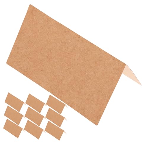 HEALEEP 50Stücke Platzkarten Für Hochzeiten Kraftpapier Tischkarten Blanko Zeltkarten Zur Namensbeschriftung Für Hochzeitsfeiern Und Events von HEALEEP