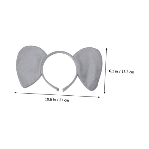 HEALEEP 6 Stück Teiliges Cartoon Tiere Haarreif Stirnband Haarschmuck Lustige Zoo Tier Ohren Accessoires für Party Kostüm Foto Requisiten Jungen Mädchen von HEALEEP