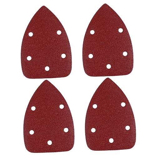 HEALEEP 60 Stück dreieckiges Schleifpapier sandpapier sanding paper Schleifpads Schleifpapier mit verschiedenen Körnungen Schleifpapier strömen Schleifpapier mit dreieckiger Rückseite rot HEALEEP 60 Stück dreieckiges Schleifpapier sandpapier sanding paper Schleifpads Schleifpapier mit verschiedenen Körnungen Schleifpapier strömen Schleifpapier mit dreieckiger Rückseite rot von HEALEEP