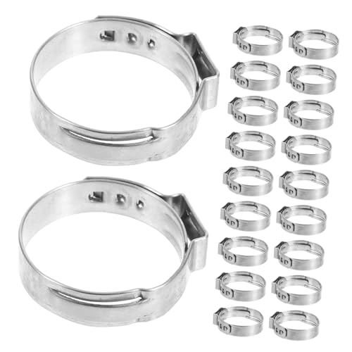 HEALEEP 60Stücke Einohr Schlauchklemmen Crimpringe Für Pex Rohre Rostfreie Cinch Klemmen Für Einfache Installation Vielseitig Einsetzbar Klempner Kfz Reparaturen HEALEEP 60Stücke Einohr Schlauchklemmen Crimpringe Für Pex Rohre Rostfreie Cinch Klemmen Für Einfache Installation Vielseitig Einsetzbar Klempner Kfz Reparaturen von HEALEEP