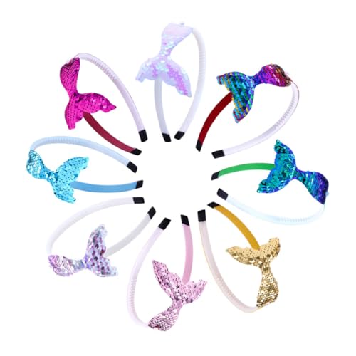HEALEEP 8 Stück Meerjungfrau Stirnband Stirnband Haarschmuck Für Karnevalshaarband Meerjungfrauen-accessoires Für Mädchen Mädchen Stirnbänder Urlaub Stirnbänder Party Haarband Stoff HEALEEP 8 Stück Meerjungfrau Stirnband Stirnband Haarschmuck Für Karnevalshaarband Meerjungfrauen-accessoires Für Mädchen Mädchen Stirnbänder Urlaub Stirnbänder Party Haarband Stoff von HEALEEP
