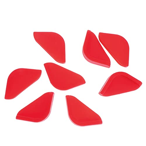 HEALEEP 8Stücke Eckschutz für Küchengeräte Rutschfeste Abdeckungen für Auftauen von Platten und Schneidebrettern Rot Lebensmittelecht zu Reinigen für Sichere HEALEEP 8Stücke Eckschutz für Küchengeräte Rutschfeste Abdeckungen für Auftauen von Platten und Schneidebrettern Rot Lebensmittelecht zu Reinigen für Sichere von HEALEEP