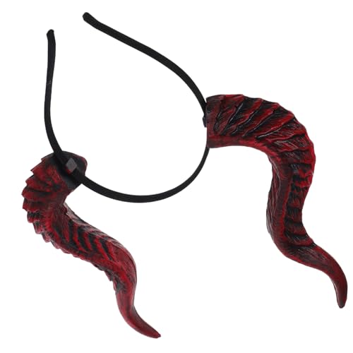 HEALEEP Böse Hörner Geister Stirnband Dämon Haarband Tierohr Kostüm Halloween Cartoon Haarschmuck Für Cosplay Erwachsene Fotoshooting Freunde Familie von HEALEEP
