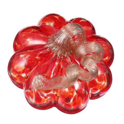 HEALEEP Buntes Glas Kürbis Tischdeko Künstlerisches Ornament Herbstlicher Home Pumpkin Schmuck Stilvolle Desktop Verzierung als Fotorequisite Geschenkidee HEALEEP Buntes Glas Kürbis Tischdeko Künstlerisches Ornament Herbstlicher Home Pumpkin Schmuck Stilvolle Desktop Verzierung als Fotorequisite Geschenkidee von HEALEEP