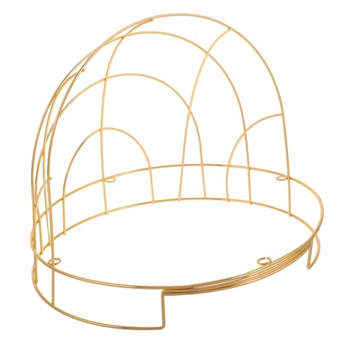 HEALEEP Chinesische Krone Machen Basis Chinesische Kopfbedeckung DIY Accessoire Crown Hollow Metal Rahmen Für Kopfschmuck Erstellen Sie Krondienregal Make Crown Rack von HEALEEP