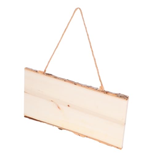 HEALEEP Diy Holzschild für Kreative Bastelarbeiten Leeres Holzbrett zur Individuellen Gestaltung für Geschäfte Persönliche Botschaften Robustes Material für Langlebigkeit zum Gravieren von HEALEEP