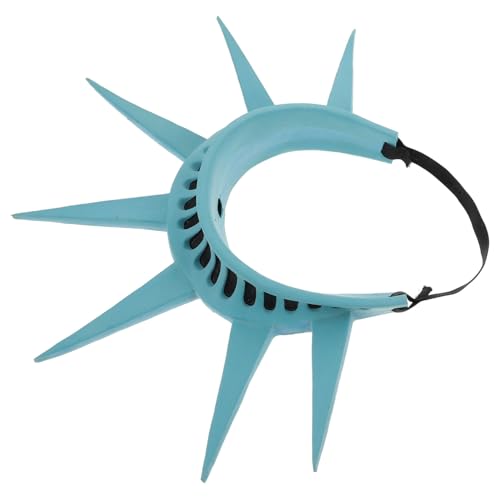 HEALEEP Freiheitsstatue Haarband und Taschenlampe Kostümzubehör für Amerikanische Mottopartys Halloween und Rollenspiele Patriotisches für Kreative Ausdrucksformen von HEALEEP