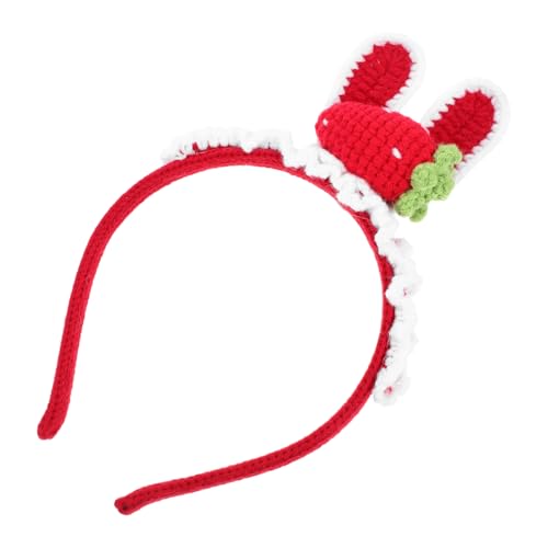 HEALEEP Garnhäkeln Kaninchen -ohrstirnband -accessoire Für Frauen Osterhasen Ohren Süßes Stirnband Für Halloween- Und Frühlingsfestivals von HEALEEP