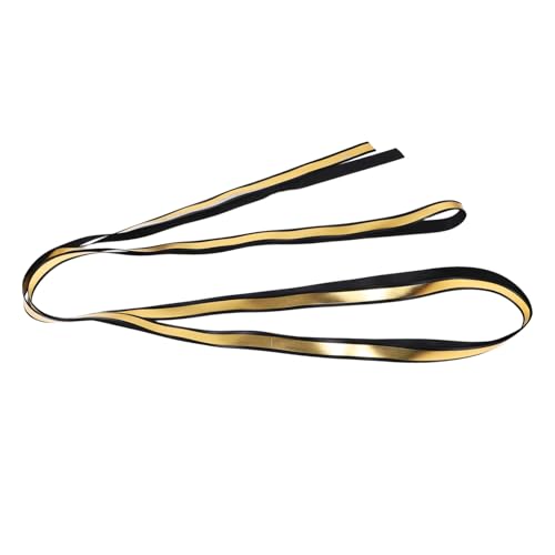 HEALEEP Graduierungsband Schwarz Gold Breit Polyester Geschenkband für Abschlussfeier Deko Straps für Bouquets Geschenkverpackung und DIY Basteln HEALEEP Graduierungsband Schwarz Gold Breit Polyester Geschenkband für Abschlussfeier Deko Straps für Bouquets Geschenkverpackung und DIY Basteln von HEALEEP