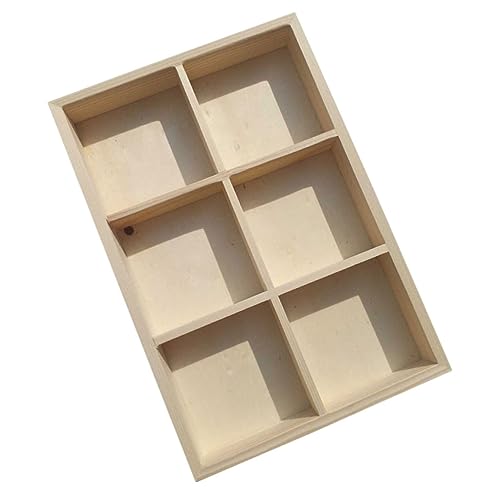 HEALEEP Holz Aufbewahrungsbox für Pigmente Fach Crayon Storage Case Tragbare Organizer Box für Büro Schlafzimmer Bad Küche Stilvolle Sortierbox für Kleine Gegenstände HEALEEP Holz Aufbewahrungsbox für Pigmente Fach Crayon Storage Case Tragbare Organizer Box für Büro Schlafzimmer Bad Küche Stilvolle Sortierbox für Kleine Gegenstände von HEALEEP