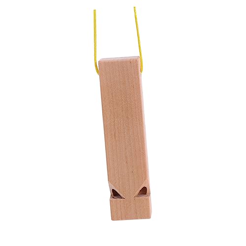 HEALEEP Holz Zugpfeife für Kinder Selbstgemacht Pfeifen Spielzeug Leicht und Tragbar für Partys und Wettbewerbe Musikalisches Lernspielzeug aus Holz von HEALEEP