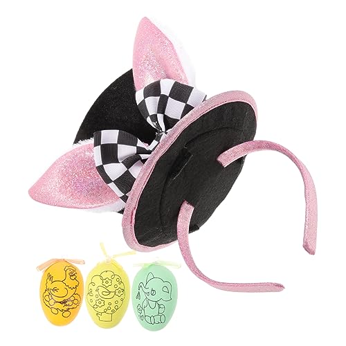 HEALEEP Kaninchen Ohren Stirnband für Kinder Party Haar Accessoire aus Weichem Material Cosplay Feier Lustiges Hasen Stirnband für Gruppenfotos Kostüm von HEALEEP