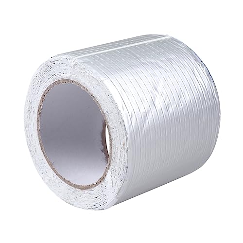 HEALEEP Klebeband für Dachreparaturen wasserdichtes klebeband kapernäpfel waterproof tape Butylband reparieren Versiegelung Rohre Butylband für zu Hause Butylkautschukband Silver von HEALEEP