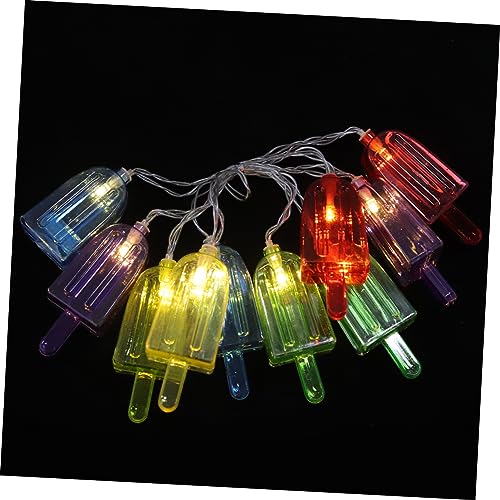 HEALEEP LED Eiscreme Form Lichterkette Batteriebetriebene Dekoleuchte für und Außen mit Leds Farbenfrohes für Kinderzimmer Partys und Feiertage Zufällige Farbe Zufällige Farbe HEALEEP LED Eiscreme Form Lichterkette Batteriebetriebene Dekoleuchte für und Außen mit Leds Farbenfrohes für Kinderzimmer Partys und Feiertage Zufällige Farbe Zufällige Farbe von HEALEEP