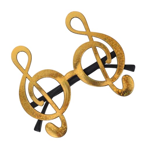 HEALEEP Musiknoten Brille Lustige Fotobrille für Partys Musikthemen und Foto Events Bunte Eyewear als Dekoration für Unvergessliche Erinnerungen HEALEEP Musiknoten Brille Lustige Fotobrille für Partys Musikthemen und Foto Events Bunte Eyewear als Dekoration für Unvergessliche Erinnerungen von HEALEEP