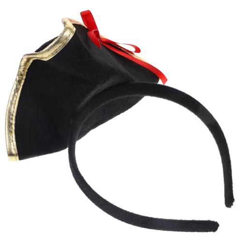 HEALEEP Piratenhut Stirnband Kunststoff Atmungsaktiv und Bequem Vielseitiges Halloween und Accessoire für Piraten Mottopartys Cosplay und Maskeraden Passend für Kopfgrößen HEALEEP Piratenhut Stirnband Kunststoff Atmungsaktiv und Bequem Vielseitiges Halloween und Accessoire für Piraten Mottopartys Cosplay und Maskeraden Passend für Kopfgrößen von HEALEEP