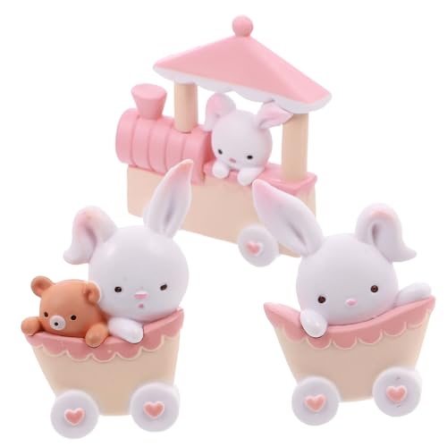 HEALEEP Teiliges Resin Hasen Figuren Handbemalt Leichte Cartoon Kaninchen Tortendeko Party Cake Picks und Desktop Dekoration für Geburtstagstorte und Kinderfeier Rosa Weiß HEALEEP Teiliges Resin Hasen Figuren Handbemalt Leichte Cartoon Kaninchen Tortendeko Party Cake Picks und Desktop Dekoration für Geburtstagstorte und Kinderfeier Rosa Weiß von HEALEEP