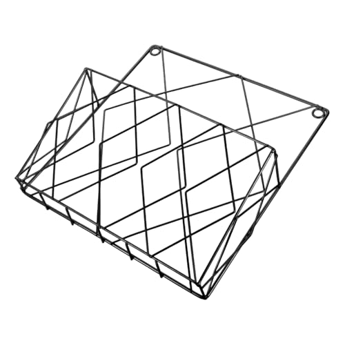 HEALEEP Wand Zeitschriftenständer aus Platzsparender Aufbewahrungsorganisator für Zeitungen Zeitschriften Installieren Design von HEALEEP
