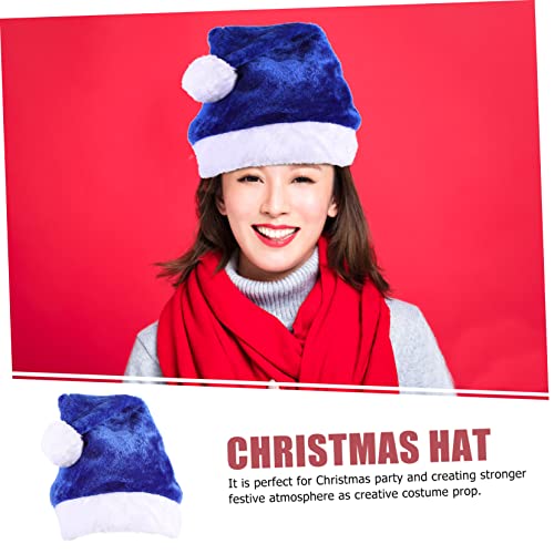 HEALEEP Weihnachtsmütze aus Weichem Plüsch Atmungsaktiv und Bequem Unisex Weihnachtskostüm für Party Fotorequisite Geeignet für Weihnachten Halloween Fasching und Festveranstaltungen von HEALEEP