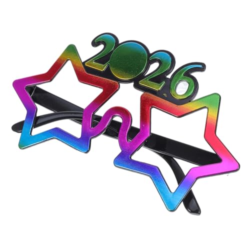 HEALEEP Years Eve Party Brillen Leichtes Plastik Einzigartiges Zahlen Design Bunte Silvester Fotorequisite Für Feierlichkeiten Und Erinnerungen HEALEEP Years Eve Party Brillen Leichtes Plastik Einzigartiges Zahlen Design Bunte Silvester Fotorequisite Für Feierlichkeiten Und Erinnerungen von HEALEEP