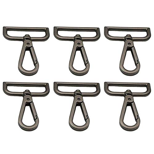 10 x drehbare Hunde-Haken aus Metall mit Drehgelenk, Schlüsselanhänger, DIY-Verschlüsse, Vintage-Karabinerhaken, Karabinerverschluss, Metall, Schlüsselanhänger, Schlüsselring-Verschlüsse, um die Kette 10 x drehbare Hunde-Haken aus Metall mit Drehgelenk, Schlüsselanhänger, DIY-Verschlüsse, Vintage-Karabinerhaken, Karabinerverschluss, Metall, Schlüsselanhänger, Schlüsselring-Verschlüsse, um die Kette von HEALLILY