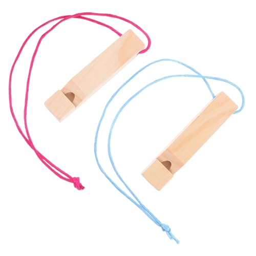 HEALLILY 2 Stück DIY-holzpfeife Für Kinder: Pfeife Im Hals-hängedesign – Mini-Musikinstrument Für Geburtstagsfeiern Und Rollenspiele HEALLILY 2 Stück DIY-holzpfeife Für Kinder: Pfeife Im Hals-hängedesign – Mini-Musikinstrument Für Geburtstagsfeiern Und Rollenspiele von HEALLILY