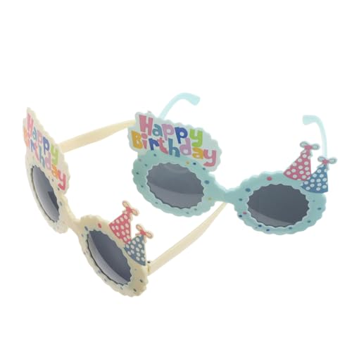 HEALLILY 2 Stück geburtstagsfeier brille geburtstag sonnenbrille Partybrillen aus Papier Fotokabine Requisiten Brillen Party Photobooth Requisiten Szene Kinderzubehör Neuheit Brille Stk HEALLILY 2 Stück geburtstagsfeier brille geburtstag sonnenbrille Partybrillen aus Papier Fotokabine Requisiten Brillen Party Photobooth Requisiten Szene Kinderzubehör Neuheit Brille Stk von HEALLILY