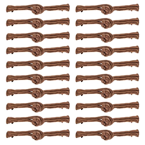 20 Paar chinesische Verschlussknöpfe handgefertigt Nähen Verschlüsse Cheongsam Knoten Frosch Knöpfe Verschluss ( ) von HEALLILY