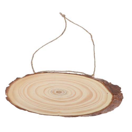 HEALLILY 2Stücke DIY Graffiti Holzscheiben Unbehandelte Ovale Holzplatten für Kreative Projekte Breit für Malerei und Dekoration HEALLILY 2Stücke DIY Graffiti Holzscheiben Unbehandelte Ovale Holzplatten für Kreative Projekte Breit für Malerei und Dekoration von HEALLILY
