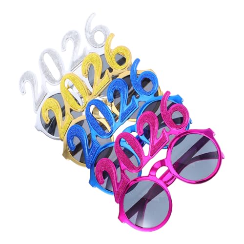 HEALLILY 4 Stück Lustige Partybrillen für Silvester und Abschlussfeiern Fotorequisiten für Unvergessliche Erinnerungen für Partys und HEALLILY 4 Stück Lustige Partybrillen für Silvester und Abschlussfeiern Fotorequisiten für Unvergessliche Erinnerungen für Partys und von HEALLILY