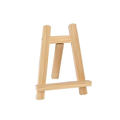 HEALLILY 4 Stück Mini Holz Staffeleien Tischständer für Bilder Fotos und Kunstwerke Robuste Rahmenhalterung für Zuhause und Geschäft HEALLILY 4 Stück Mini Holz Staffeleien Tischständer für Bilder Fotos und Kunstwerke Robuste Rahmenhalterung für Zuhause und Geschäft von HEALLILY