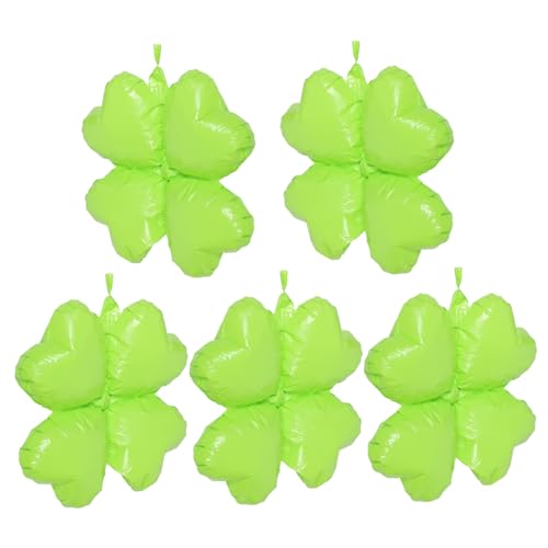 HEALLILY 5 Stück Ballon mit vierblättrigem Kleeblatt Irland-Ballon St. Patricks Day Luftballons St. Patricks Day Dekorationen Luftballons St Patrick Luftballons Sport Green HEALLILY 5 Stück Ballon mit vierblättrigem Kleeblatt Irland-Ballon St. Patricks Day Luftballons St. Patricks Day Dekorationen Luftballons St Patrick Luftballons Sport Green von HEALLILY