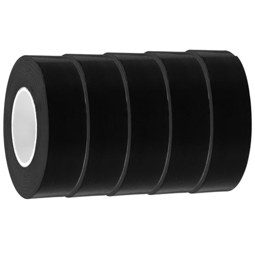 HEALLILY 5 Stück Hochspannungs-Isolierband Draht Stecker Kabel Bahnhof industrieklebeband industrie klebeband Isolierband für Elektriker Isolierbänder breite elektrische Bänder Butyl Black von HEALLILY