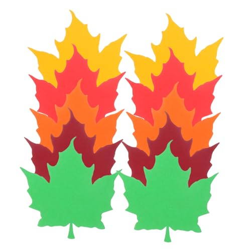 HEALLILY 50 Stück Herbstliche Ahornblatt Dekorationen DIY Papier Ausschnitte für Thanksgiving und Herbstliche Pinnwandgestaltungen und Vielseitig Einsetzbar HEALLILY 50 Stück Herbstliche Ahornblatt Dekorationen DIY Papier Ausschnitte für Thanksgiving und Herbstliche Pinnwandgestaltungen und Vielseitig Einsetzbar von HEALLILY