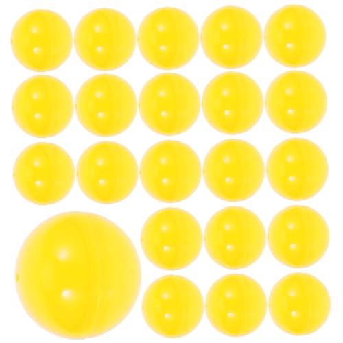 HEALLILY 50 Stück Öffnungsfähige Lotteriebälle Gelbe Raffle Bälle für Feste Spiele und Veranstaltungen Wiederverwendbare Kunststoffkugeln für Gewinnspiele und Partys HEALLILY 50 Stück Öffnungsfähige Lotteriebälle Gelbe Raffle Bälle für Feste Spiele und Veranstaltungen Wiederverwendbare Kunststoffkugeln für Gewinnspiele und Partys von HEALLILY