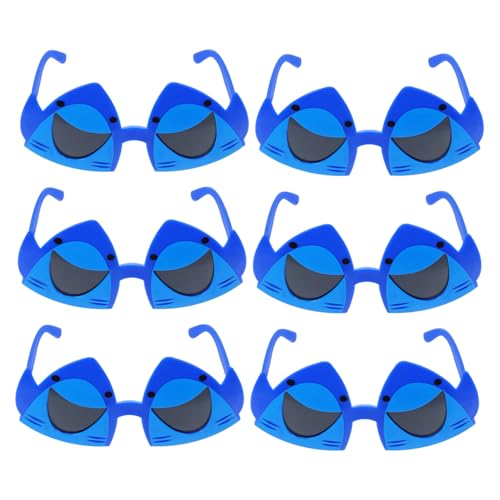 HEALLILY 6 Stück Sonnenbrillen für Strand und Lustige Accessoires für Erwachsene für Fotoautomaten und Verschiedene Anlässe HEALLILY 6 Stück Sonnenbrillen für Strand und Lustige Accessoires für Erwachsene für Fotoautomaten und Verschiedene Anlässe von HEALLILY